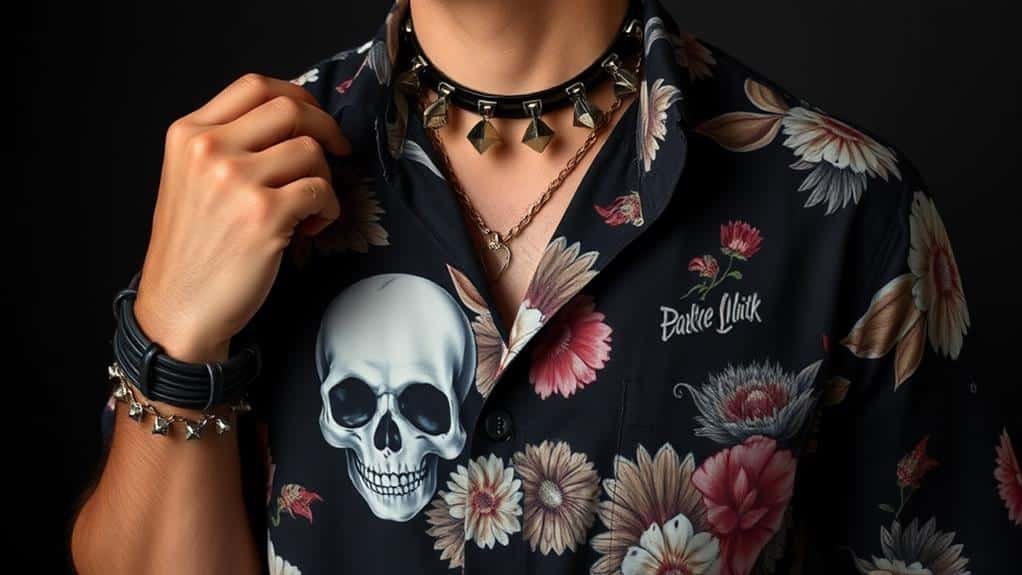 What Makes Goth Hawaiian Shirts a Great Choice for Alternative Style? 8 stylish accessory options available
