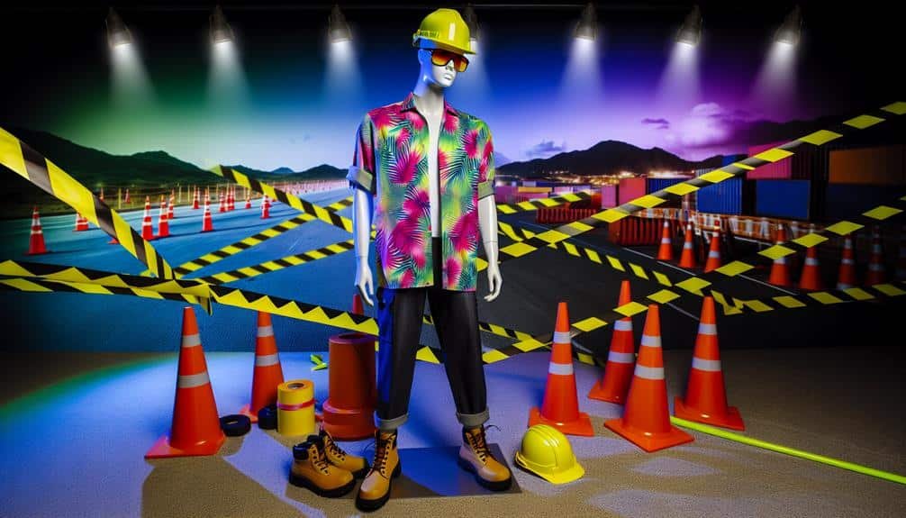 How to Style Hi Vis Hawaiian Shirts for a Safe Yet Trendy Look? 1 trendy hi vis fashion tips