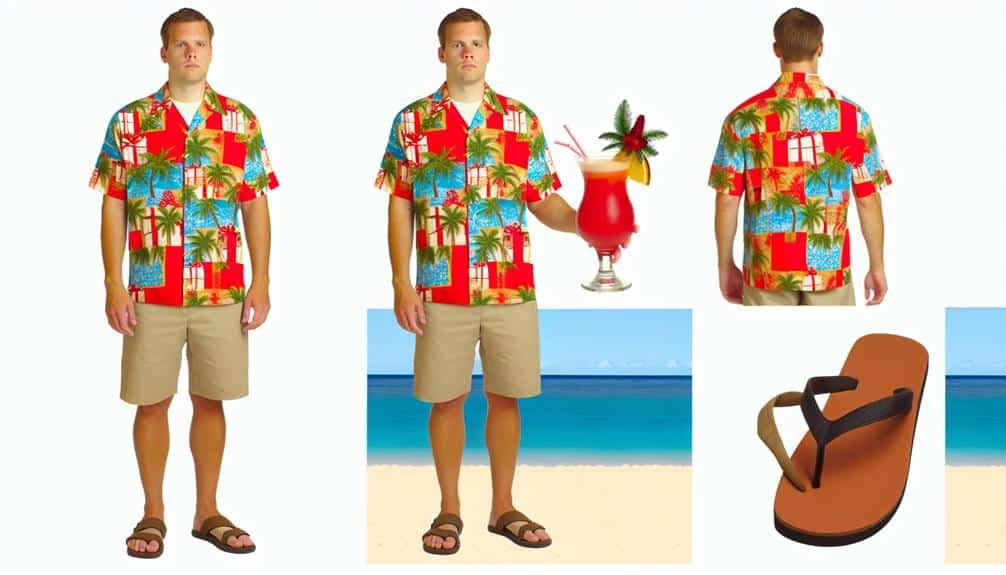 How to Style a Christmas Hawaiian Shirt for a Tropical Holiday Party? 2 versatile outfit combination options