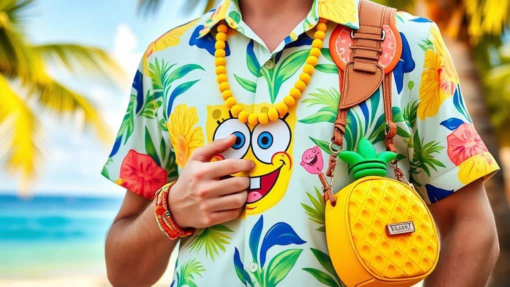 How to Style a SpongeBob Hawaiian Shirt for Casual Outings? 3 vibrant fashion statement pieces