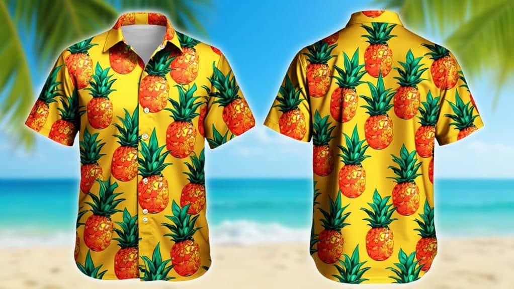 Why Are Pineapple Hawaiian Shirts Perfect for a Laid-Back, Island Vibe? 2 whimsical fruit design trends