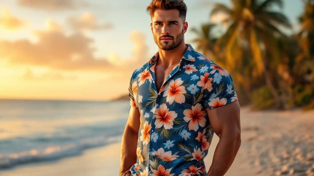 From Gym to Shore: Why Athletic Fit Hawaiian Shirts Work 1 athletic fit hawaiian shirts