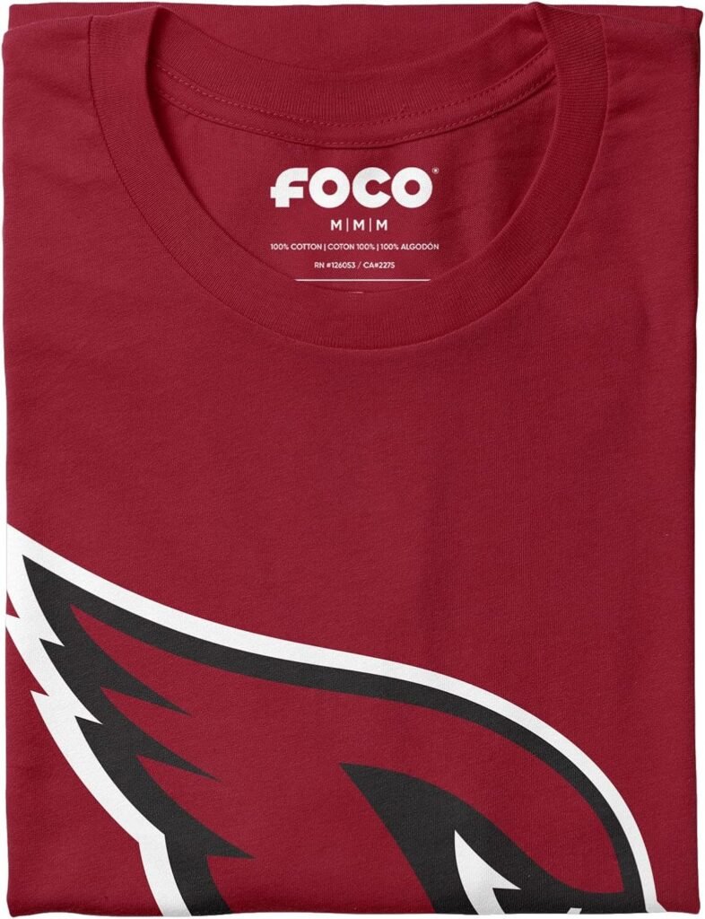 FOCO Mens NFL Team Logo Short Sleeve T-Shirt