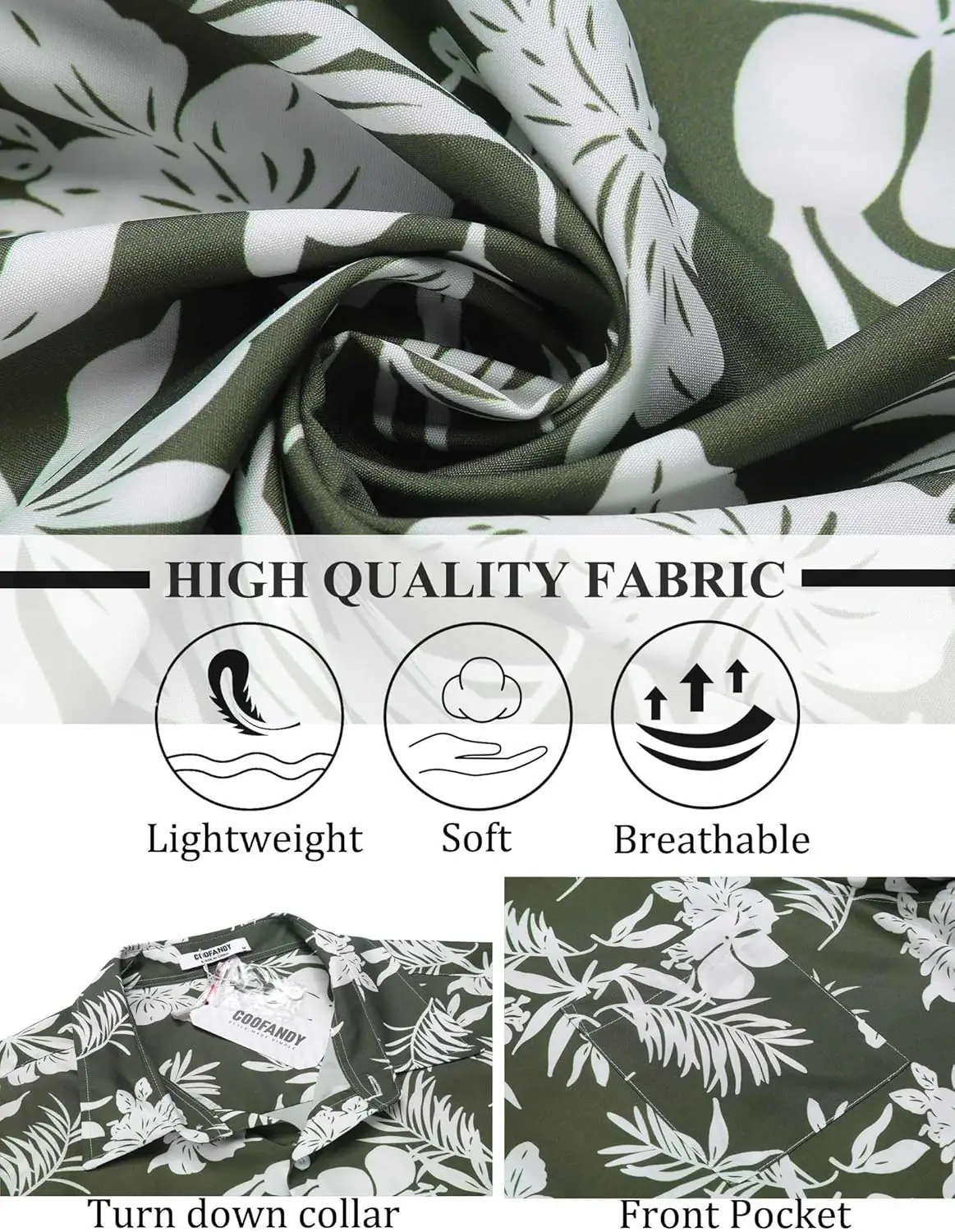 COOFANDY Mens Hawaiian Shirt Review 3 Hawaiian Shirts