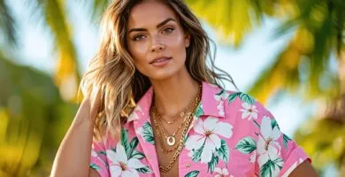 5 Chic Ways to Style Women’s Hawaiian Shirts 4 stylish hawaiian shirt ideas