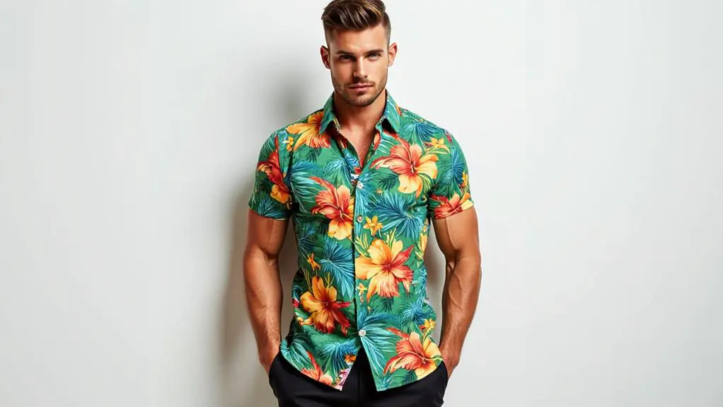 The Best Slim Fit Hawaiian Shirts for a Fashionable Look 2 stylish slim fit hawaiian shirts