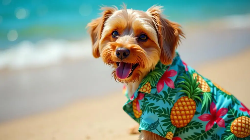 tropical hawaiian shirts pets