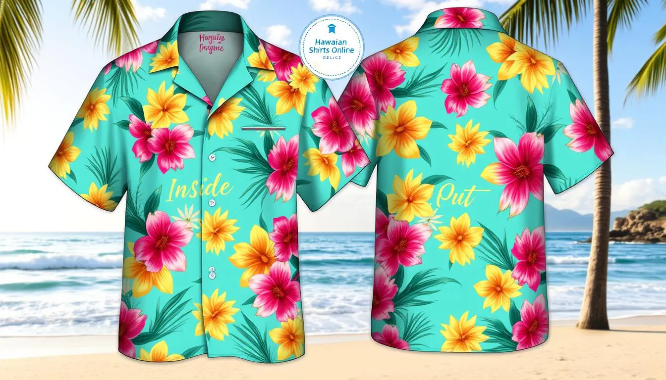why are hawaiian shirts inside out