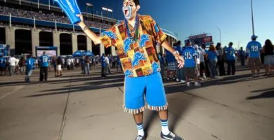 How to Wear a Detroit Lions Hawaiian Shirt for Game Day? 9 game day hawaiian style