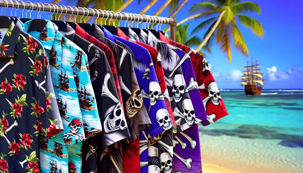 pirates hawaiian shirts showcase