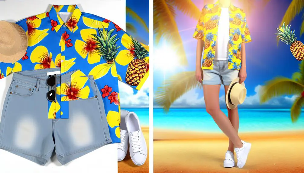spongebob hawaiian shirt styling
