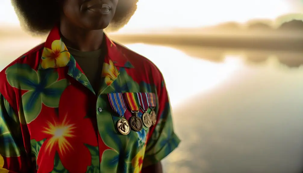 veterans stylish hawaiian shirts