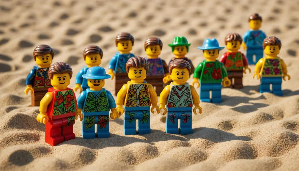 Block Beach: The Rise of Lego Hawaiian Shirts 1 lego themed hawaiian shirt trend